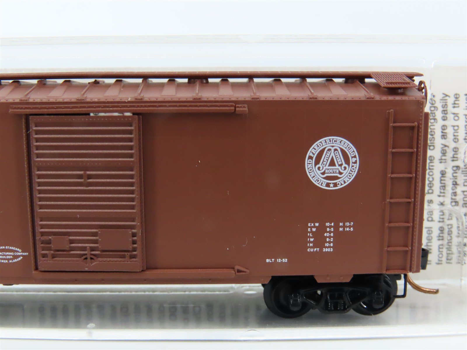 N Scale Micro-Trains MTL 20496 RF&P Railroad 40' Standard Boxcar #2892