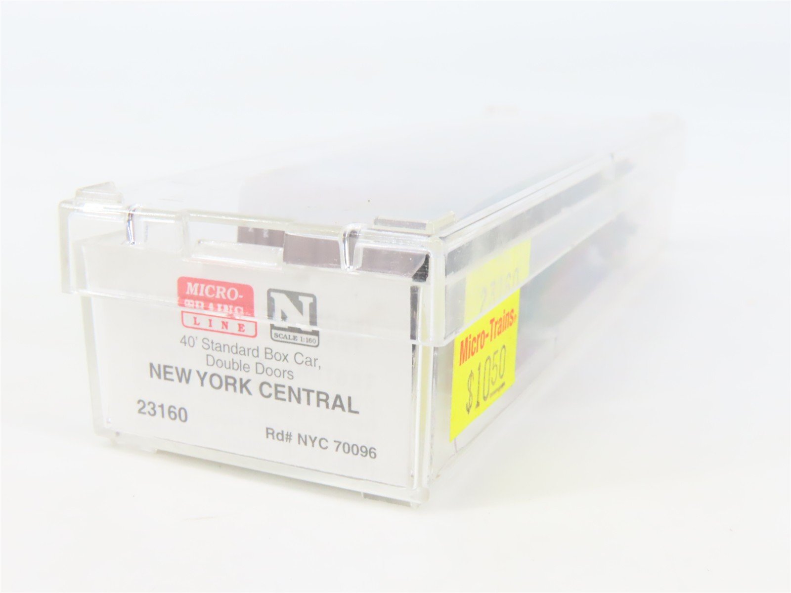 N Scale Micro-Trains MTL 23160 NYC New York Central 40' Standard Boxcar #70096