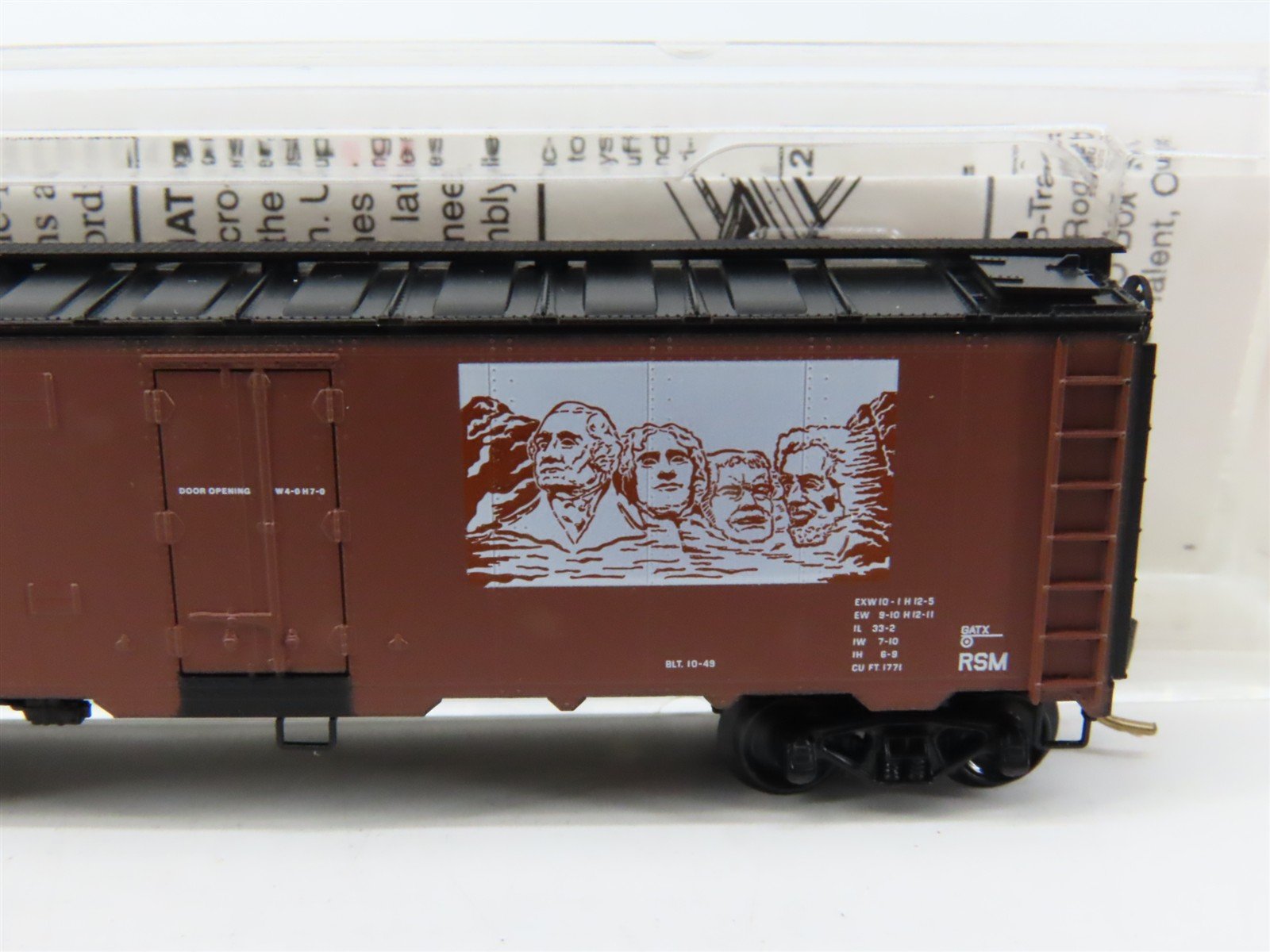 N Scale Micro-Trains MTL 59530 URTC Black Hills Packing 40' Ice Reefer #72722