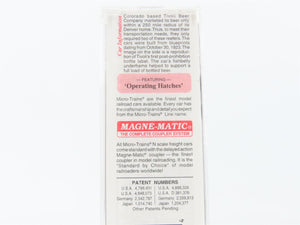N Scale Micro-Trains MTL 49440 TUX Tivoli Beer Northern 40' Wood Reefer #5101
