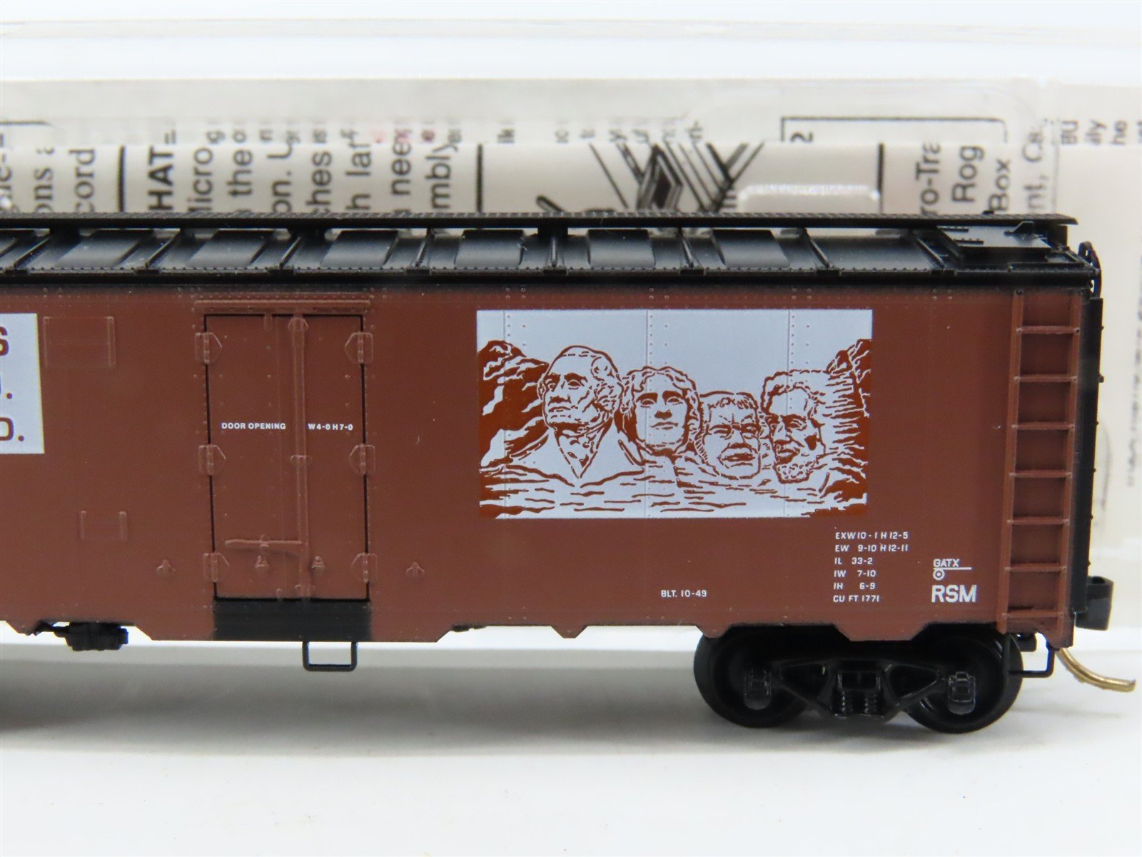 N Scale Micro-Trains MTL 59530 URTC Black Hills Packing 40' Ice Reefer #72722