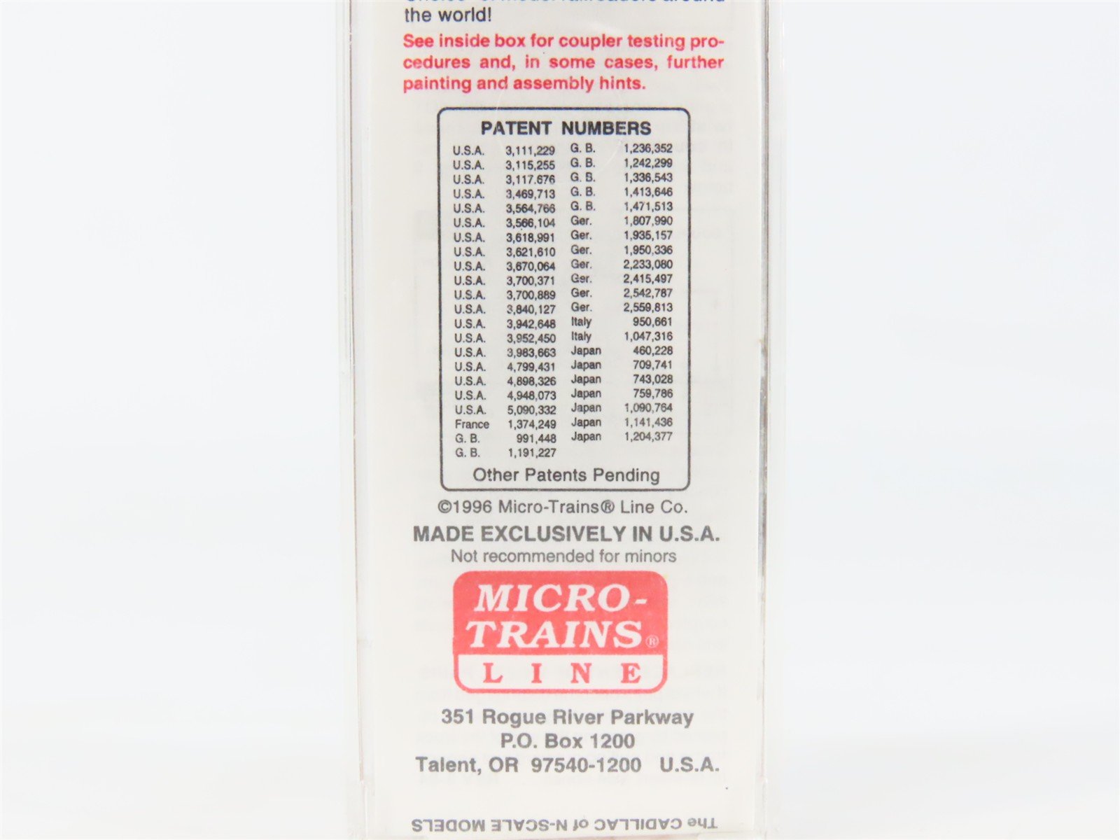 N Scale Micro-Trains MTL 28040 CNJ Jersey Central 40' Wood Boxcar #17235