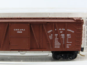 N Scale Micro-Trains MTL 28040 CNJ Jersey Central 40' Wood Boxcar #17235