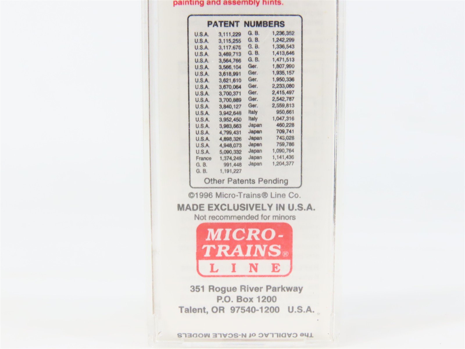 N Scale Micro-Trains MTL 28040 CNJ Jersey Central 40' Wood Boxcar #17235