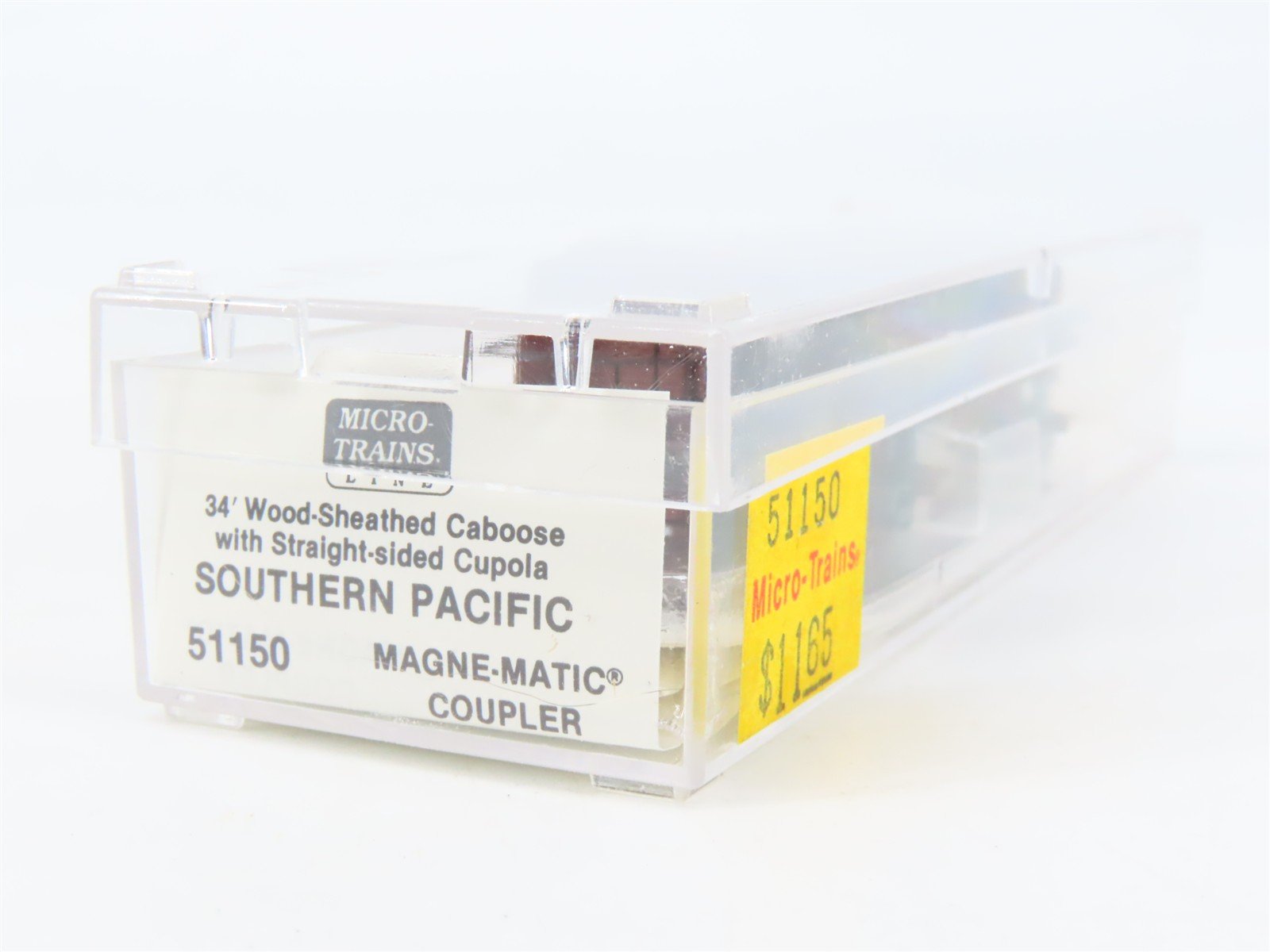 N Scale Micro-Trains MTL 51150 SP Southern Pacific 34' Wood Caboose #614