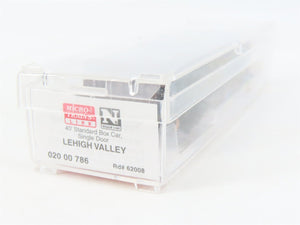 N Scale Micro-Trains MTL 02000786 LV Lehigh Valley 40' Standard Boxcar #62008