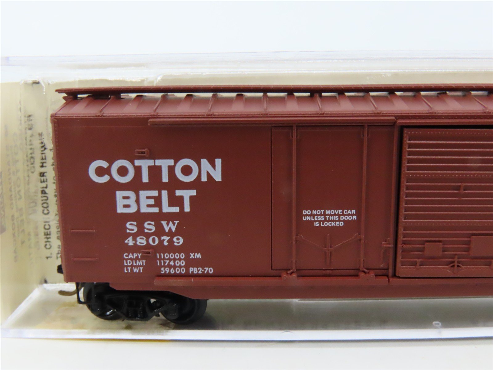 N Scale Micro-Trains MTL 33060 SSW Cotton Belt 50' Standard Boxcar #48079