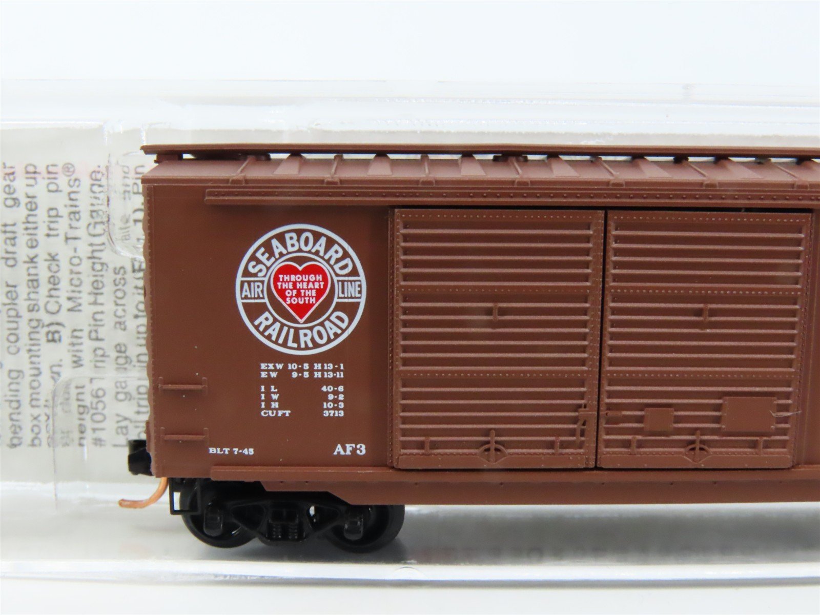 N Scale Micro-Trains MTL 23050 SAL Seaboard Air Line 40' Boxcar #22297