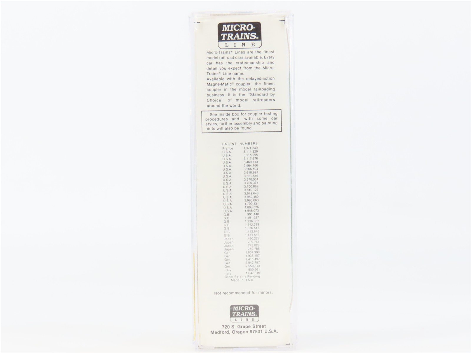 N Scale Micro-Trains MTL 24020 LV Lehigh Valley 40' Standard Boxcar #66205