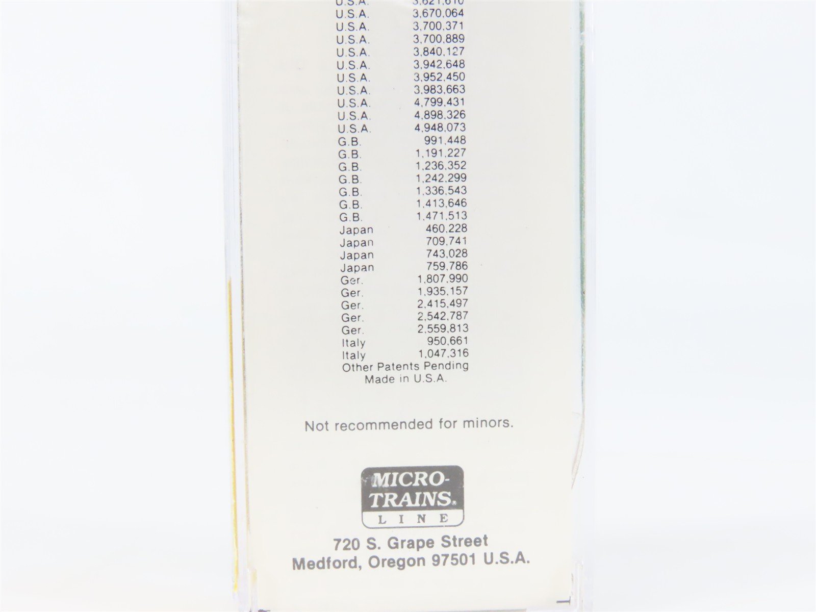 N Scale Micro-Trains MTL 24020 LV Lehigh Valley 40' Standard Boxcar #66205