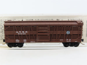 N Scale Micro-Trains MTL 35080 ATSF Santa Fe 40' Despatch Stockcar #50648