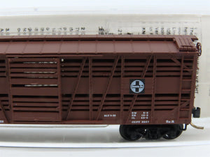 N Scale Micro-Trains MTL 35080 ATSF Santa Fe 40' Despatch Stockcar #50648