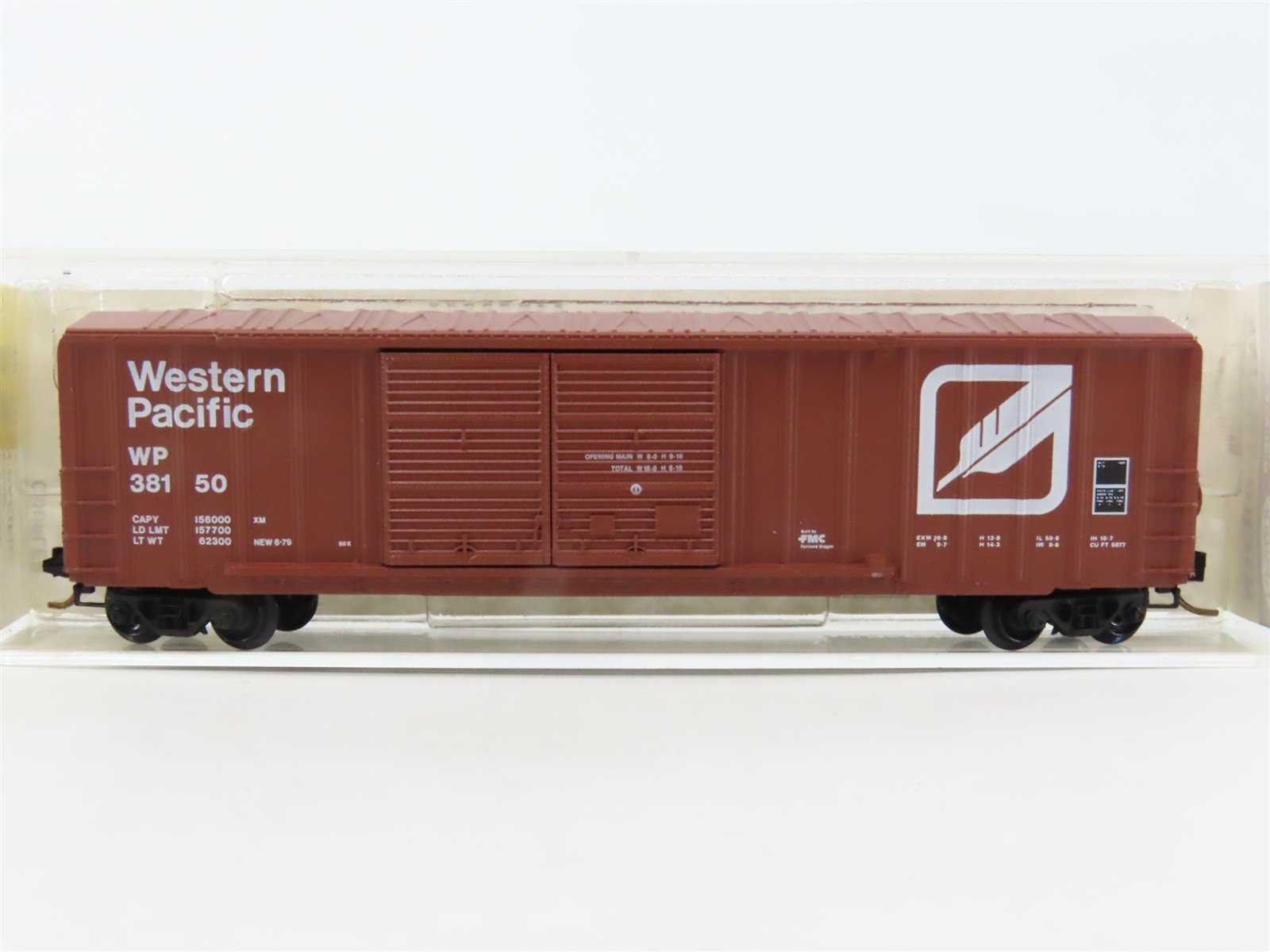 N Scale Micro-Trains/Kadee 30080 WP Western Pacific 50' Boxcar #38150