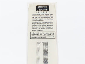 N Scale Micro-Trains MTL 39130 RUT Rutland 40' Wood Boxcar #6088