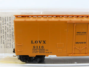 N Scale Micro-Trains MTL 21190 LOVX American Colloid Co. 40' Boxcar #9116