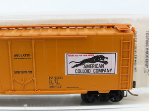 N Scale Micro-Trains MTL 21190 LOVX American Colloid Co. 40' Boxcar #9116