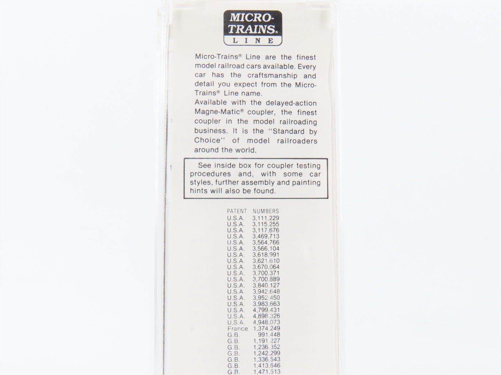 N Scale Micro-Trains MTL 21190 LOVX American Colloid Co. 40' Boxcar #9116