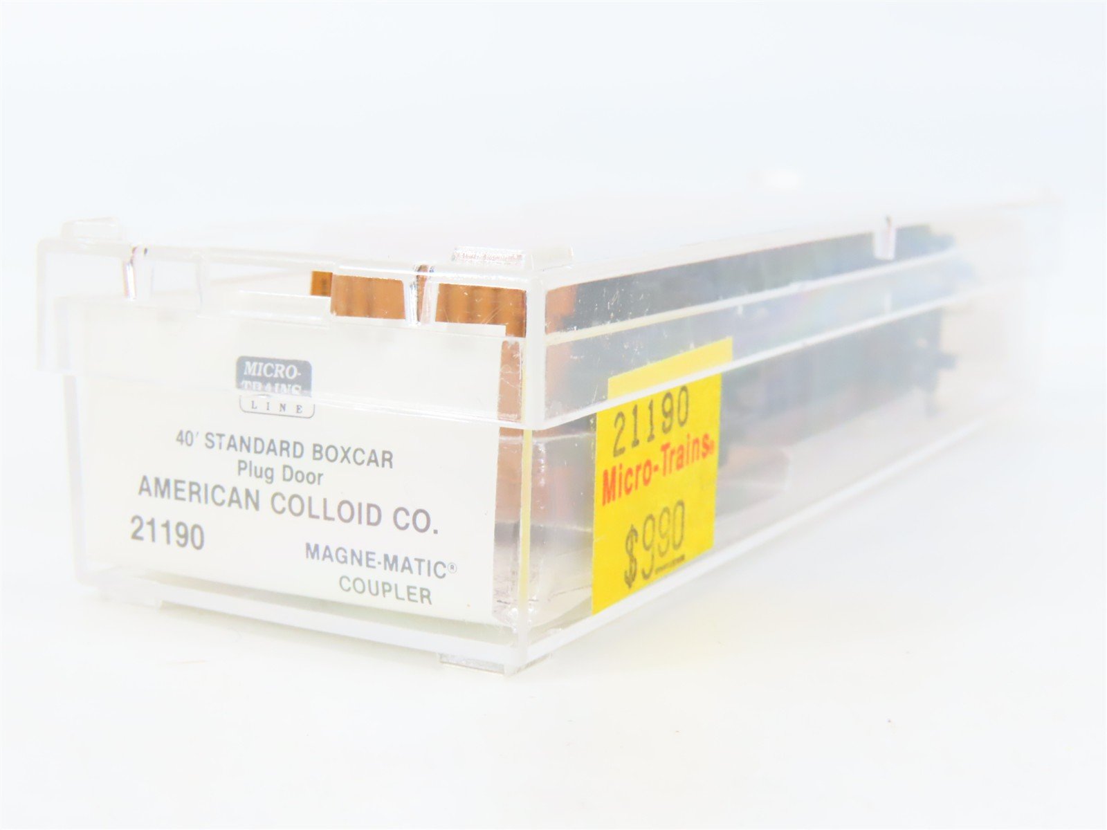 N Scale Micro-Trains MTL 21190 LOVX American Colloid Co. 40' Boxcar #9116