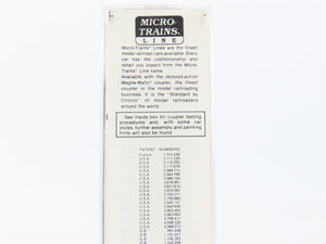 N Scale Micro-Trains MTL 39010 UP Union Pacific 40' Wood Boxcar #42233