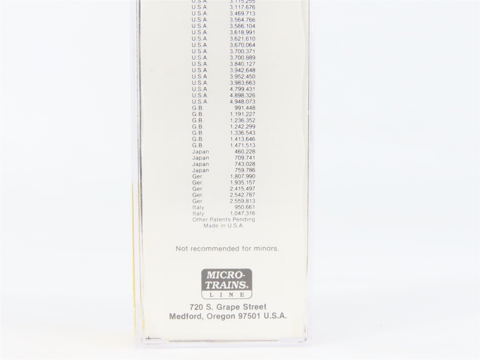 N Scale Micro-Trains MTL 39120 WAB Wabash 40' Wood Boxcar #80027