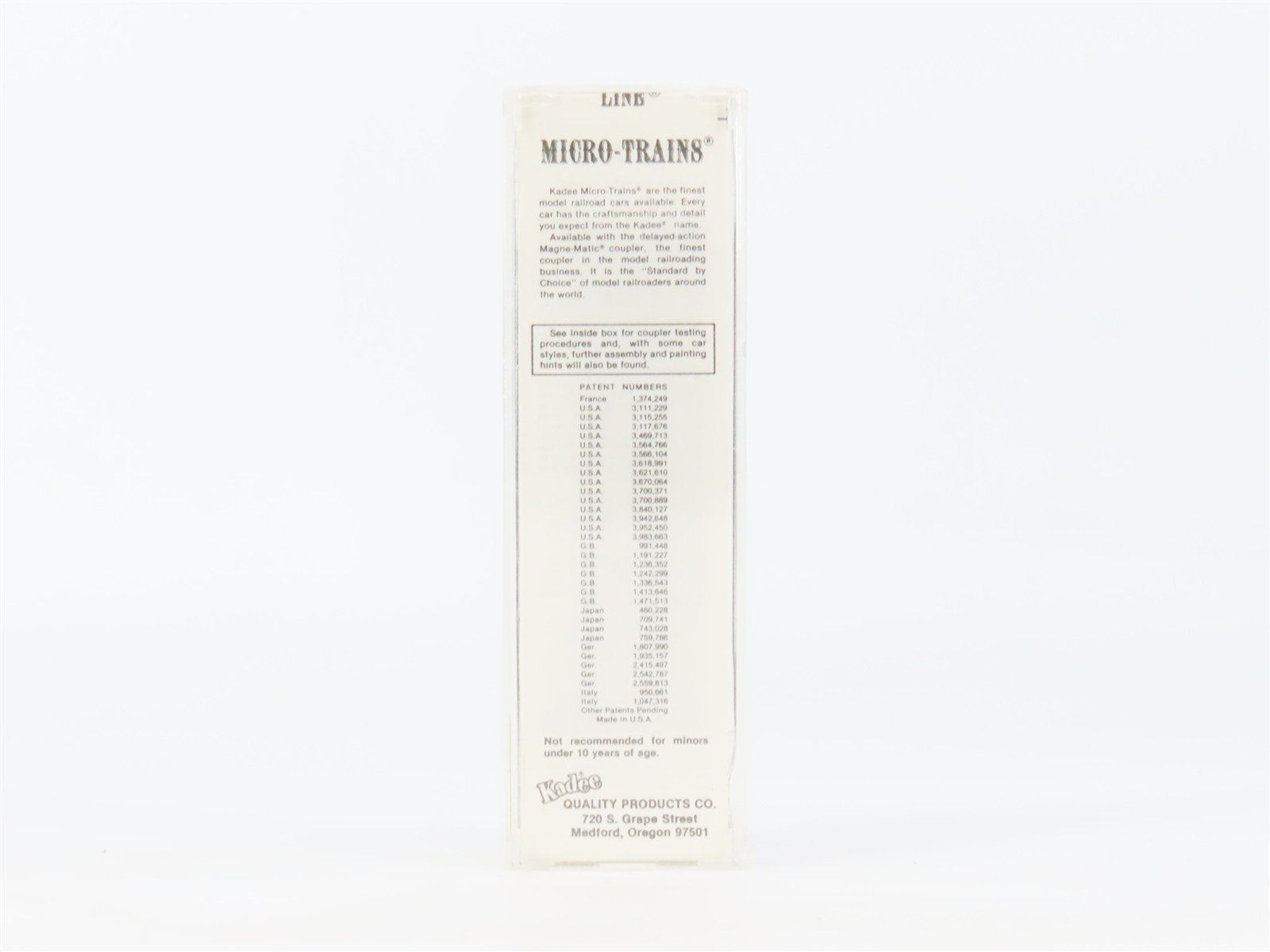 N Scale Micro-Trains/Kadee 20960 WM Western Maryland 40' Boxcar #27395
