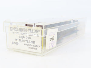 N Scale Micro-Trains/Kadee 20960 WM Western Maryland 40' Boxcar #27395