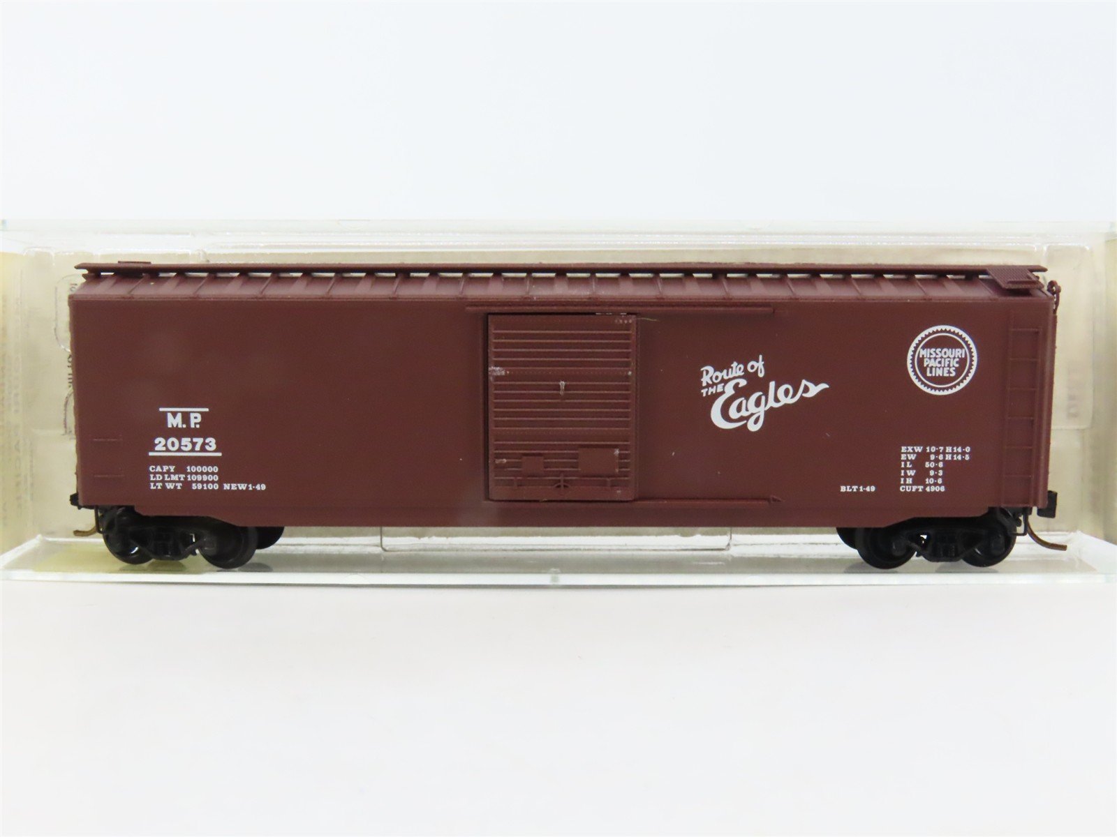 N Scale Micro-Trains/Kadee 31180 MP Missouri Pacific 50' Boxcar #20573