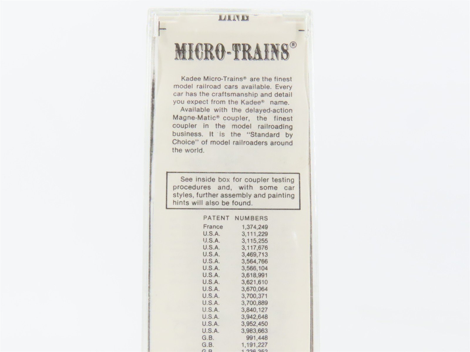 N Scale Micro-Trains/Kadee 31180 MP Missouri Pacific 50' Boxcar #20573