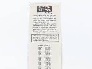 N Scale Micro-Trains MTL 49180 PFE Southern Pacific 40' Wood Reefer #35447