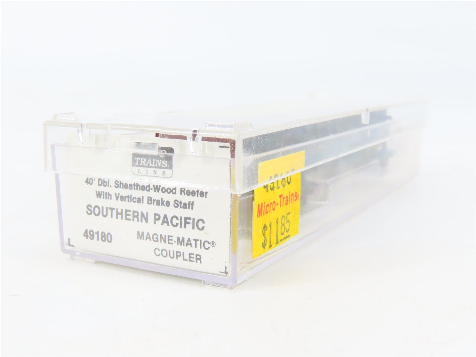 N Scale Micro-Trains MTL 49180 PFE Southern Pacific 40' Wood Reefer #35447