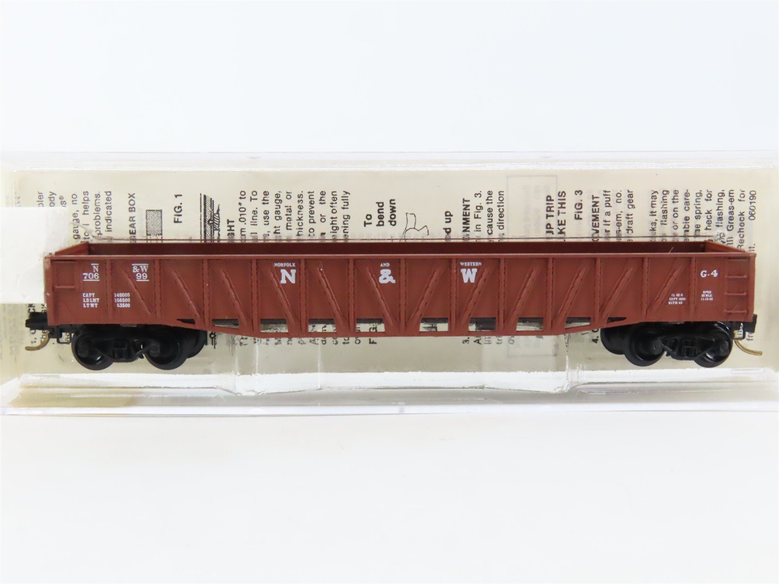 N Micro-Trains MTL 62020 N&W Norfolk & Western 50' Composite Gondola #70699