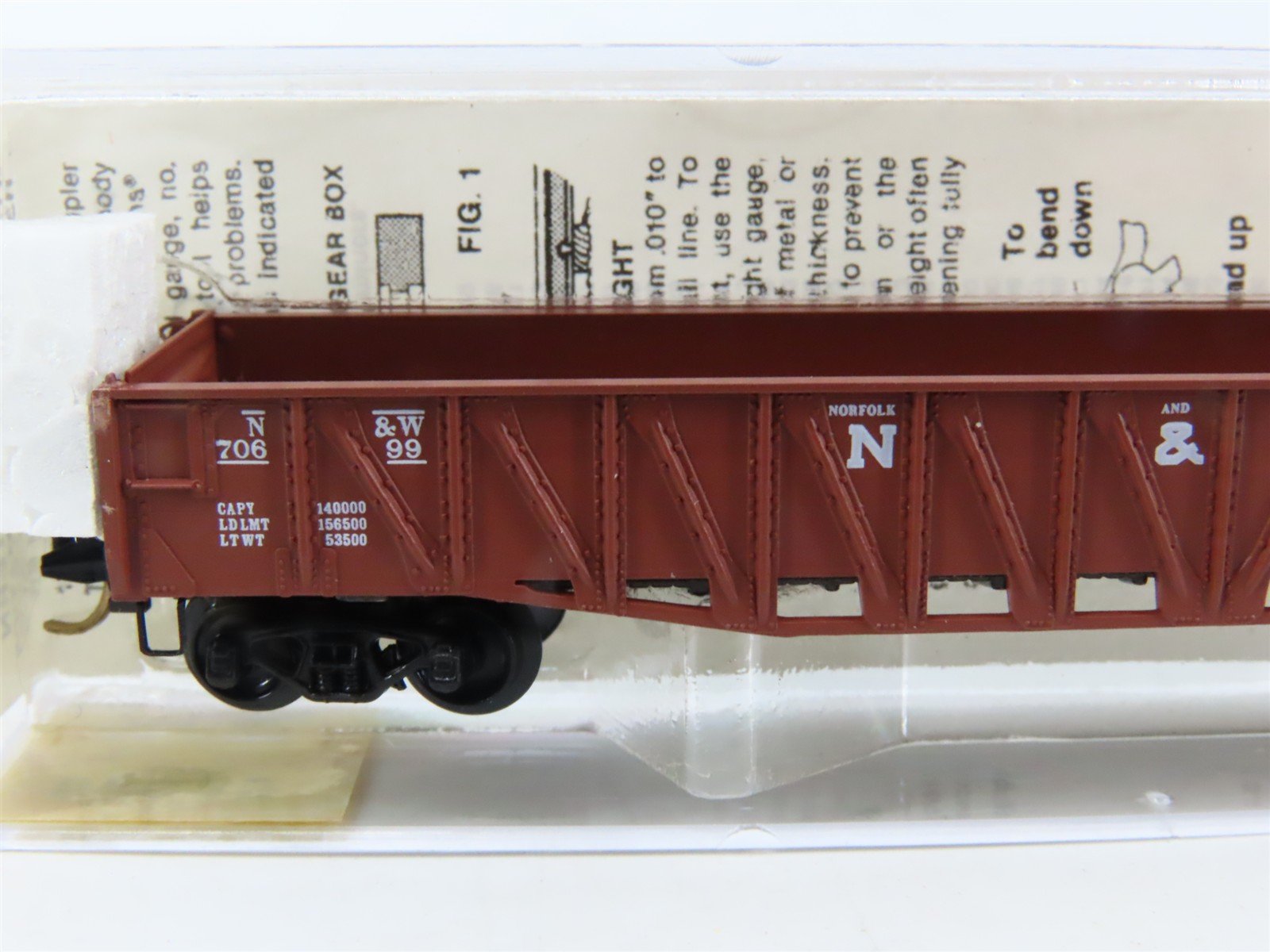 N Micro-Trains MTL 62020 N&W Norfolk & Western 50' Composite Gondola #70699