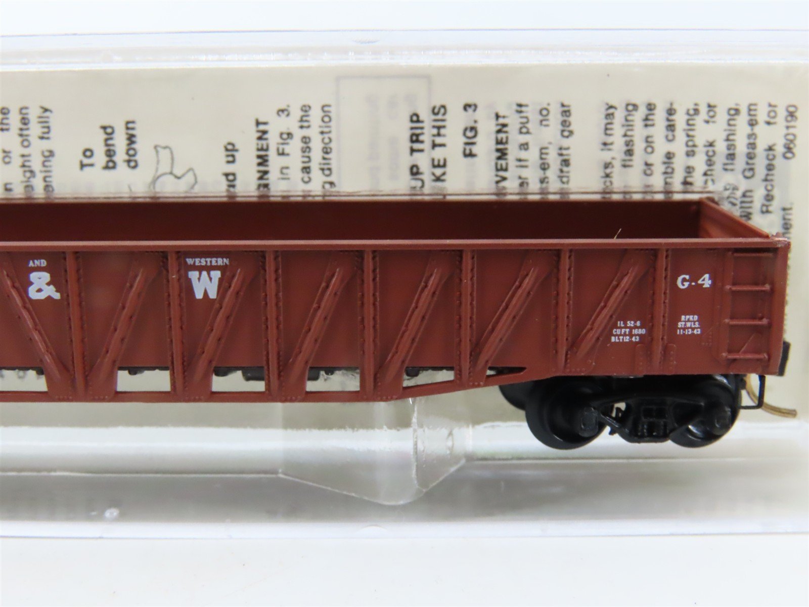 N Micro-Trains MTL 62020 N&W Norfolk & Western 50' Composite Gondola #70699