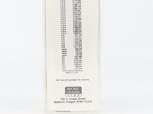 N Scale Micro-Trains MTL 62030 ATSF Santa Fe 50' Composite Gondola #176650
