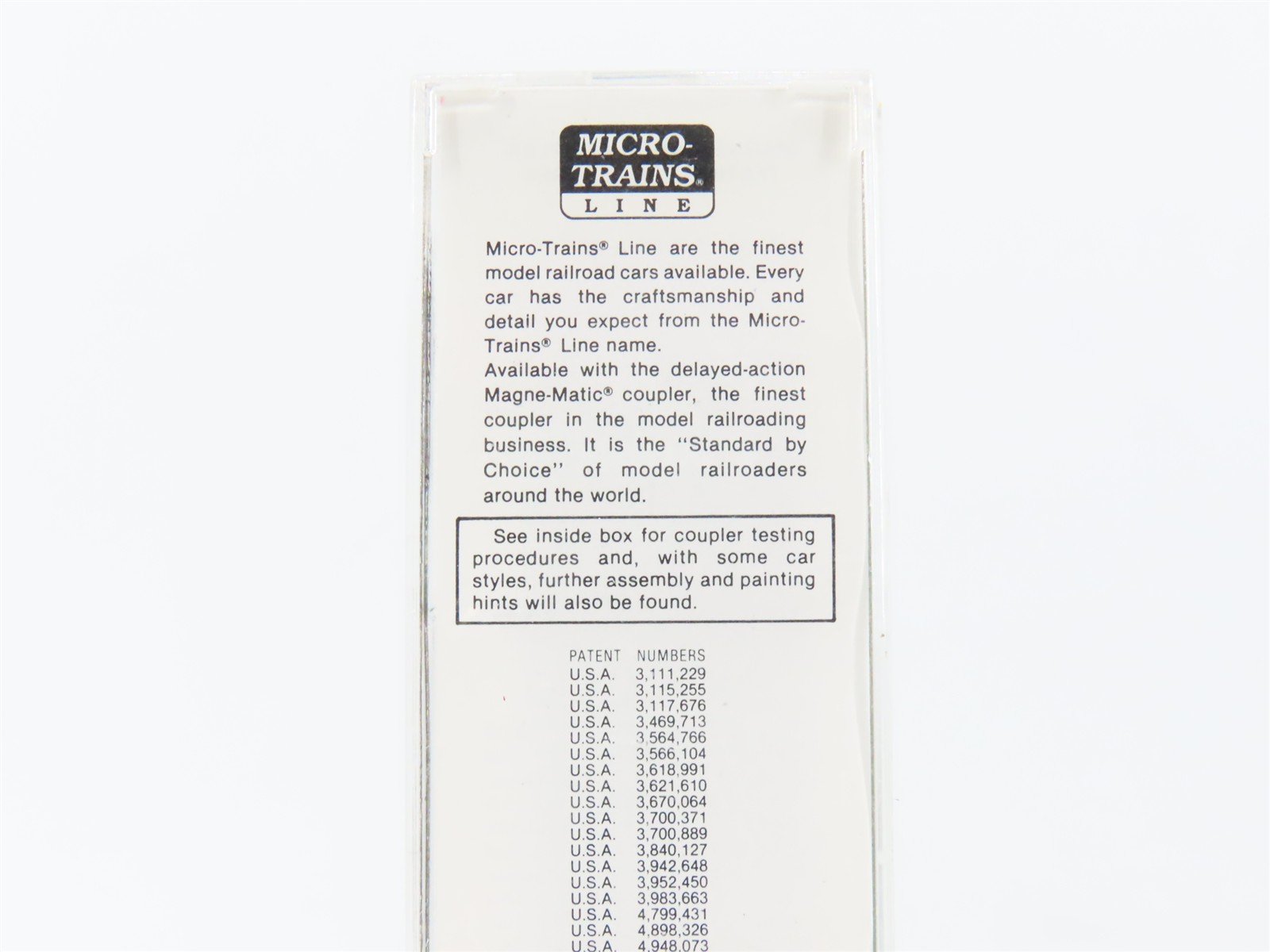 N Scale Micro-Trains MTL 34020 PC Penn Central 50' Standard Boxcar #174707