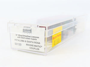 N Scale Micro-Trains MTL 50120 Petaluma & Santa Rosa 34' Wood Caboose