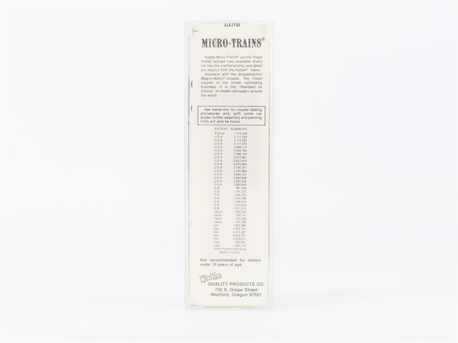 N Scale Micro-Trains/Kadee 20940 B&LE Bessemer & Lake Erie 40' Boxcar #81025
