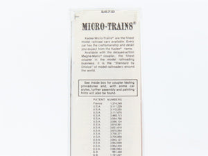 N Scale Micro-Trains/Kadee 20940 B&LE Bessemer & Lake Erie 40' Boxcar #81025