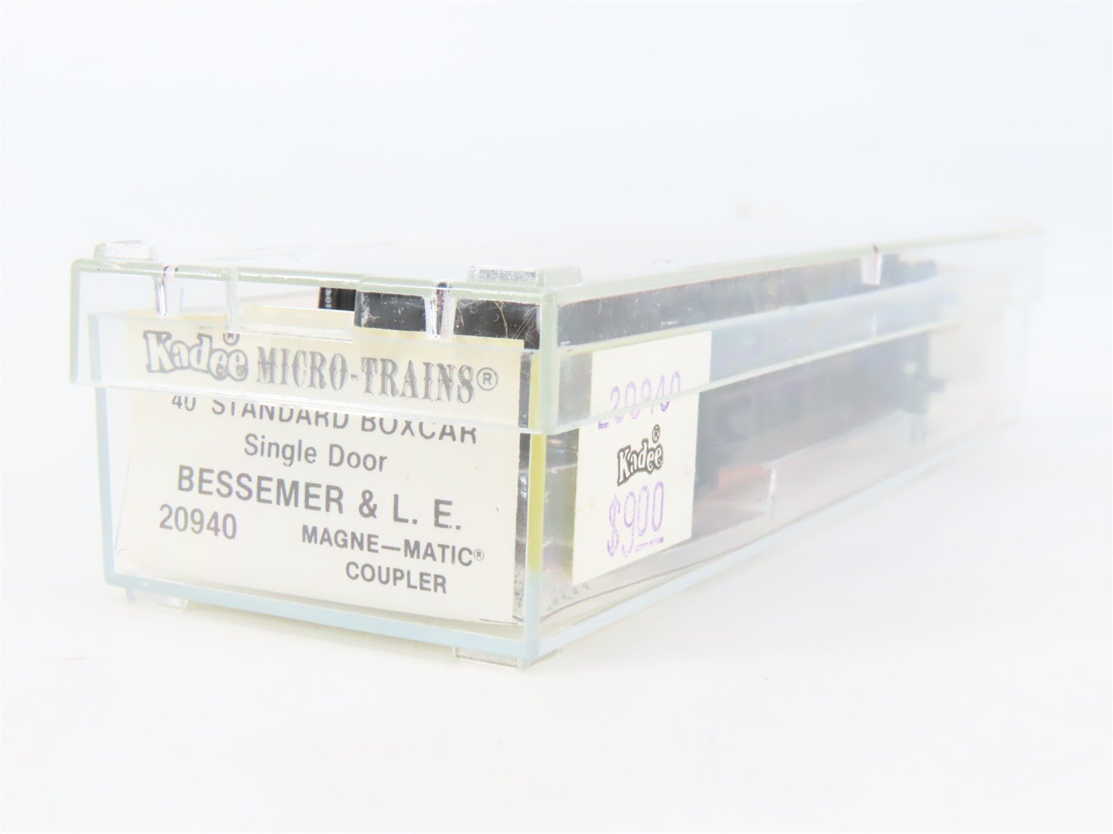 N Scale Micro-Trains/Kadee 20940 B&LE Bessemer & Lake Erie 40' Boxcar #81025