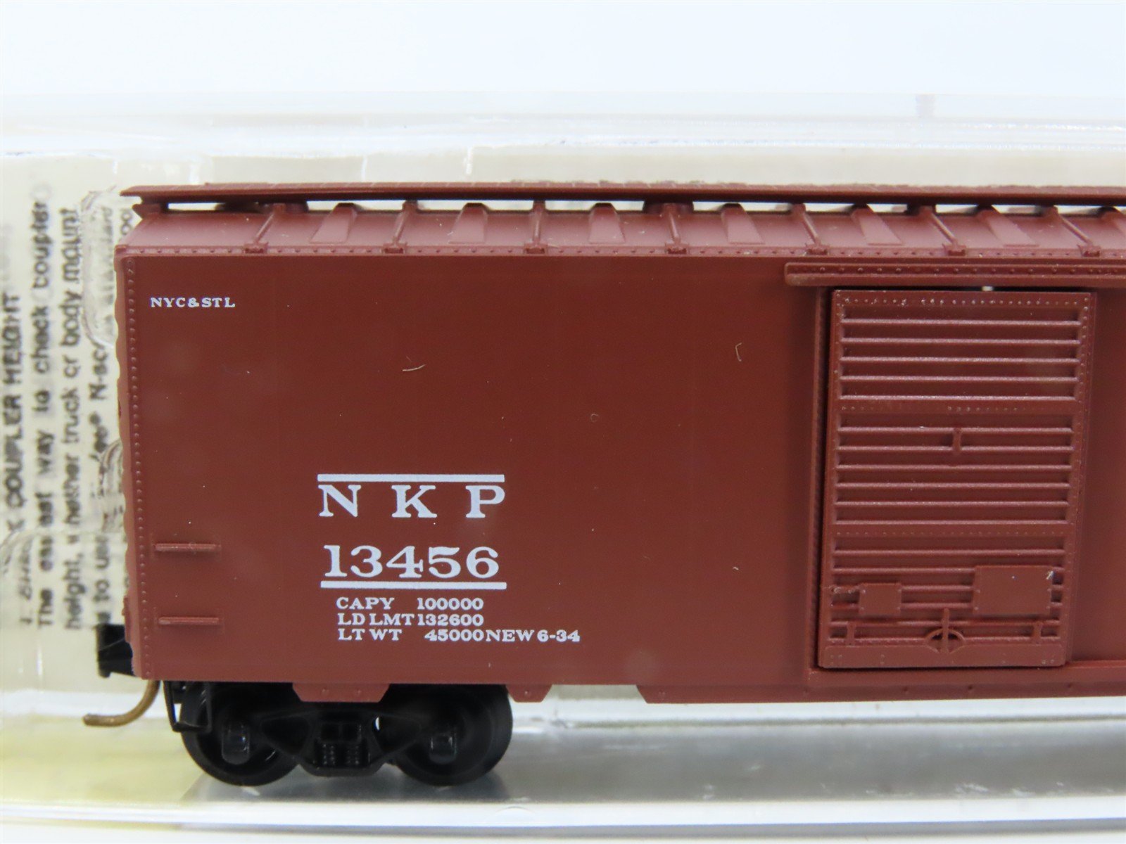 N Scale Micro-Trains/Kadee 20016 NKP Nickel Plate Road 40' Boxcar #13456