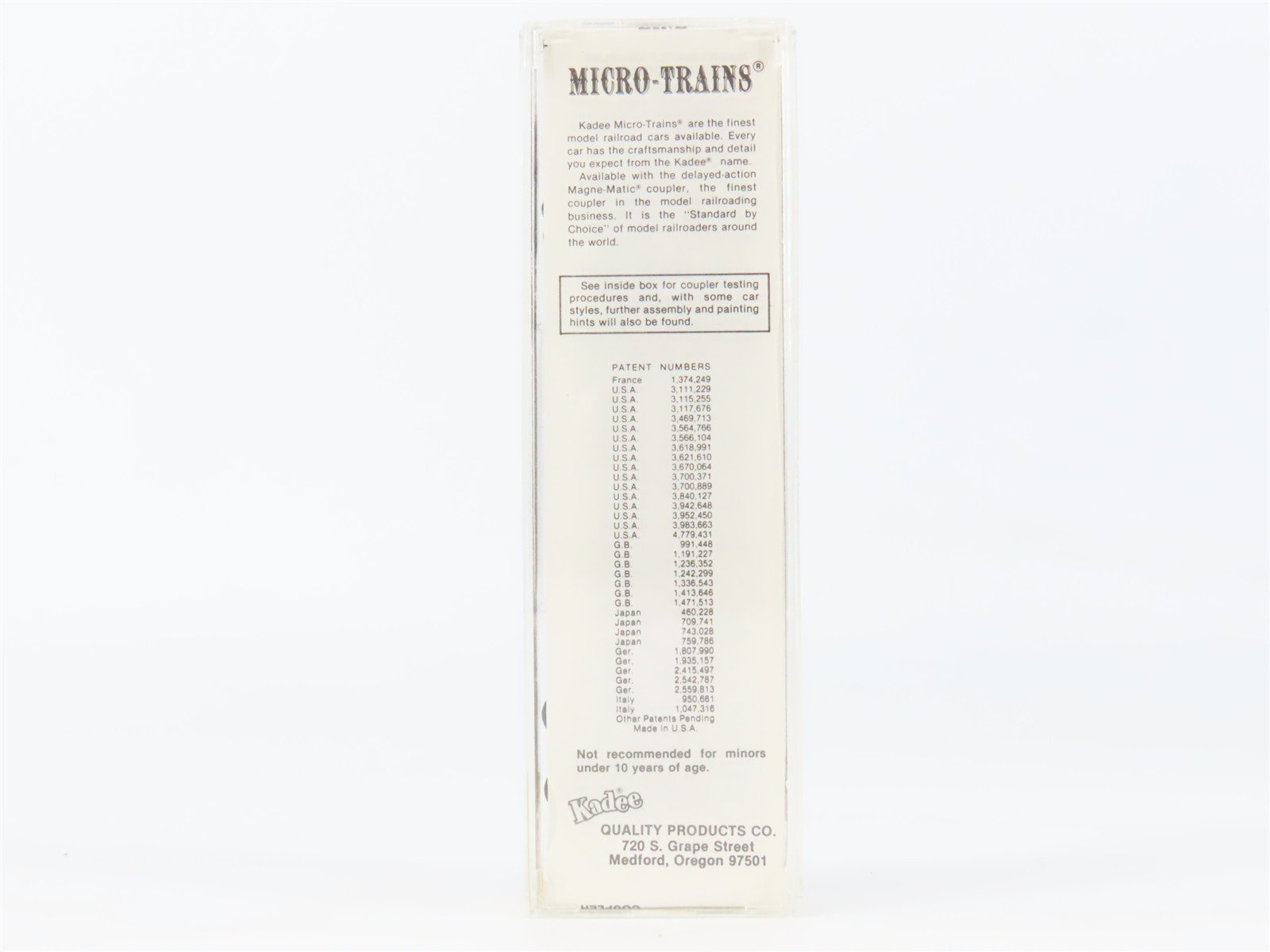 N Scale Micro-Trains/Kadee 34190 MP Missouri Pacific 40' Boxcar #90252