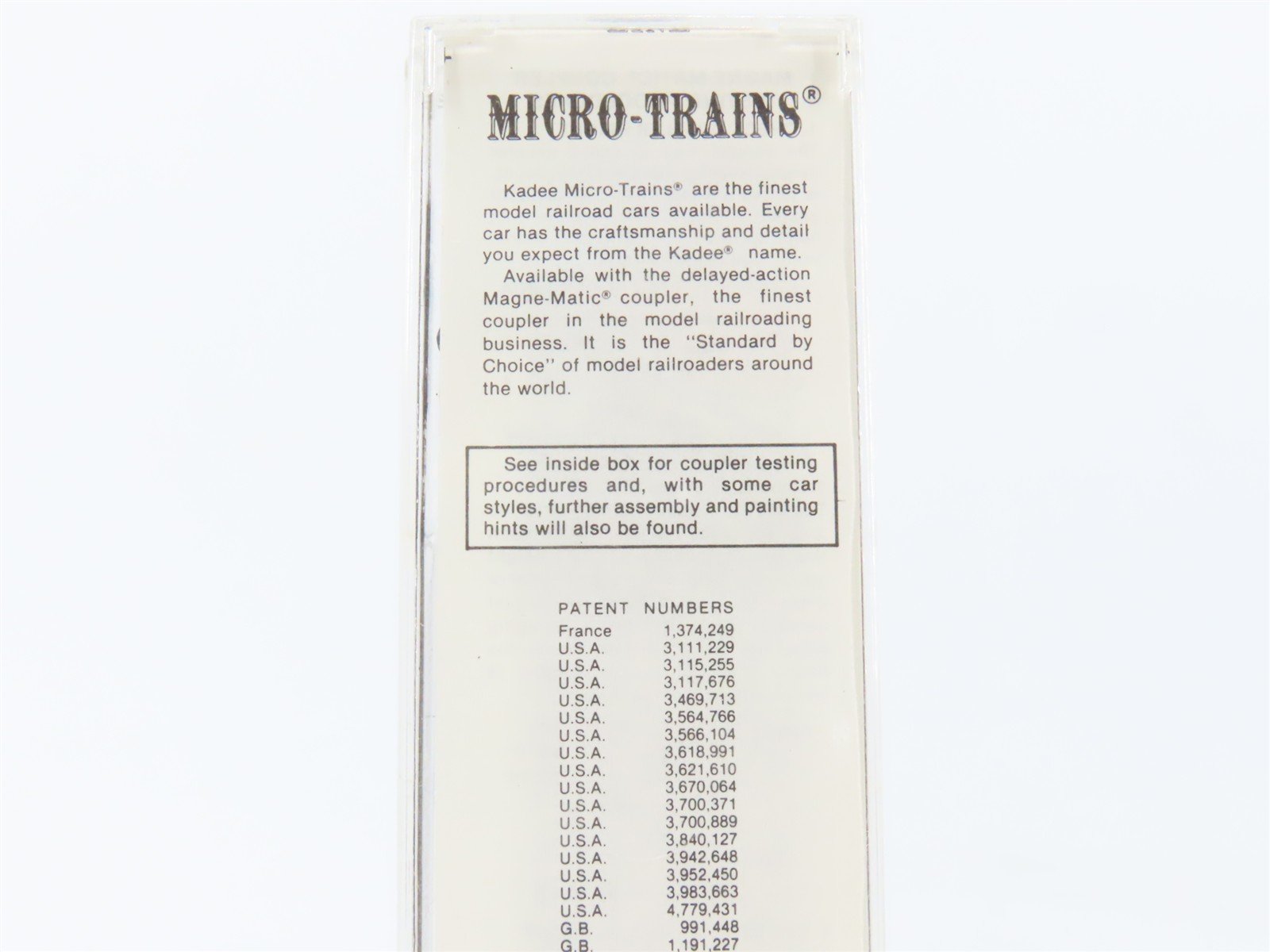 N Scale Micro-Trains/Kadee 34190 MP Missouri Pacific 40' Boxcar #90252