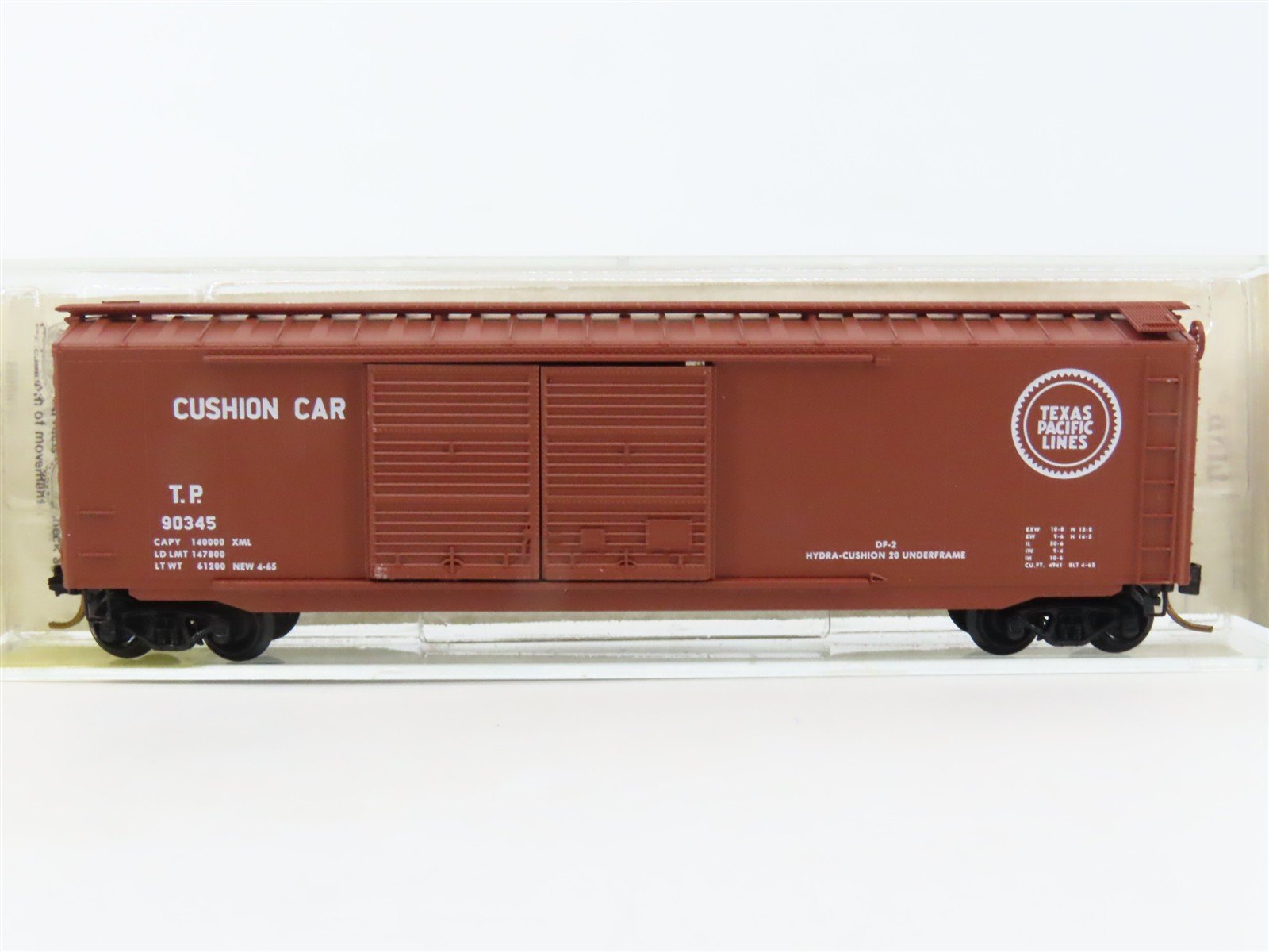 N Scale Micro-Trains/Kadee 34190 TP Texas Pacific 40' Boxcar #90252
