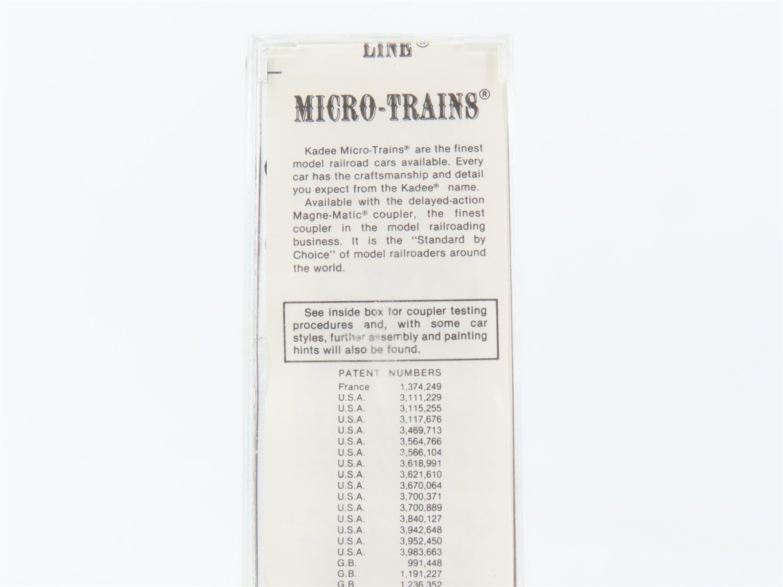 N Scale Micro-Trains/Kadee 34190 TP Texas Pacific 40' Boxcar #90252
