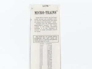 N Scale Micro-Trains/Kadee 34190 TP Texas Pacific 40' Boxcar #90252