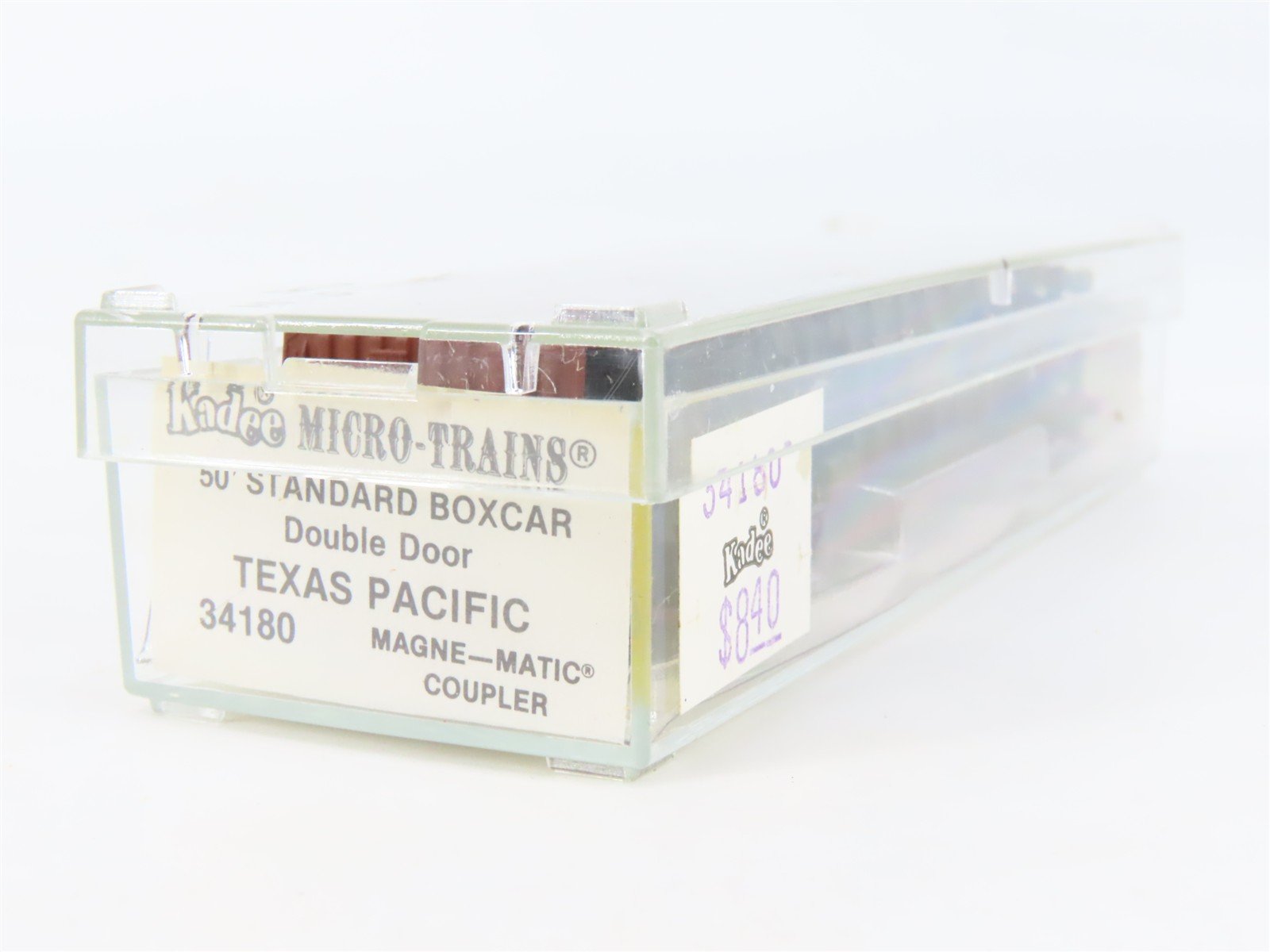 N Scale Micro-Trains/Kadee 34190 TP Texas Pacific 40' Boxcar #90252