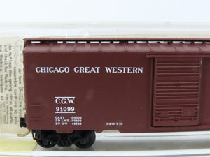 N Scale Micro-Trains/Kadee 20950 CGW Chicago Great Western 40' Boxcar #91099
