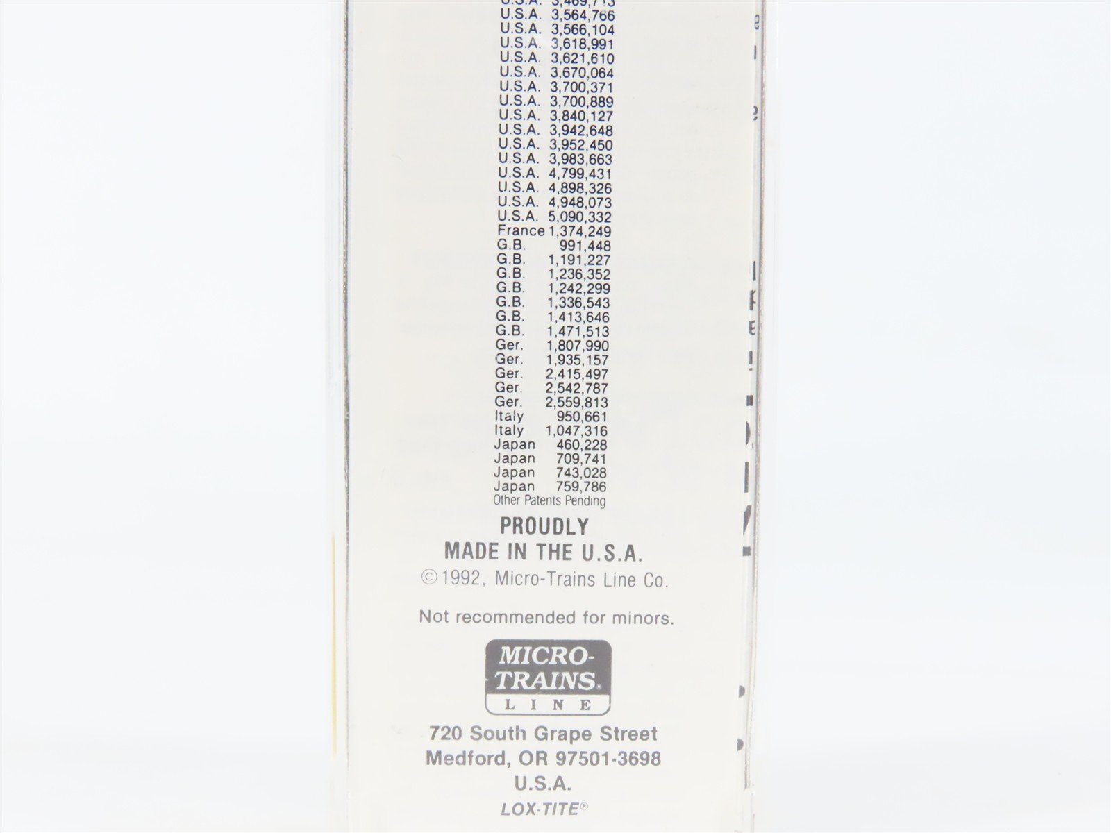 N Scale Micro-Trains MTL 49390 URTC Mobile & Ohio 40' Wood Reefer #24013