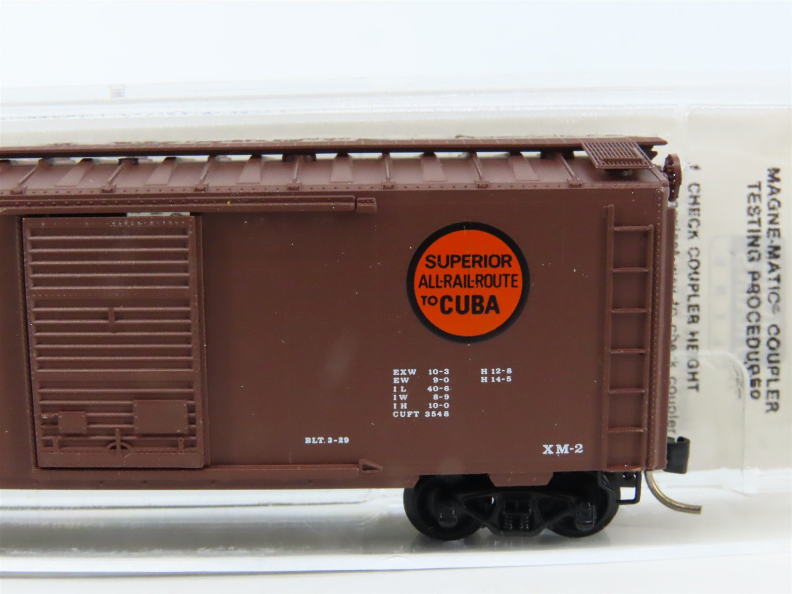 N Scale Micro-Trains MTL 20630 WIF West India Fruit Co. 40' Boxcar #101
