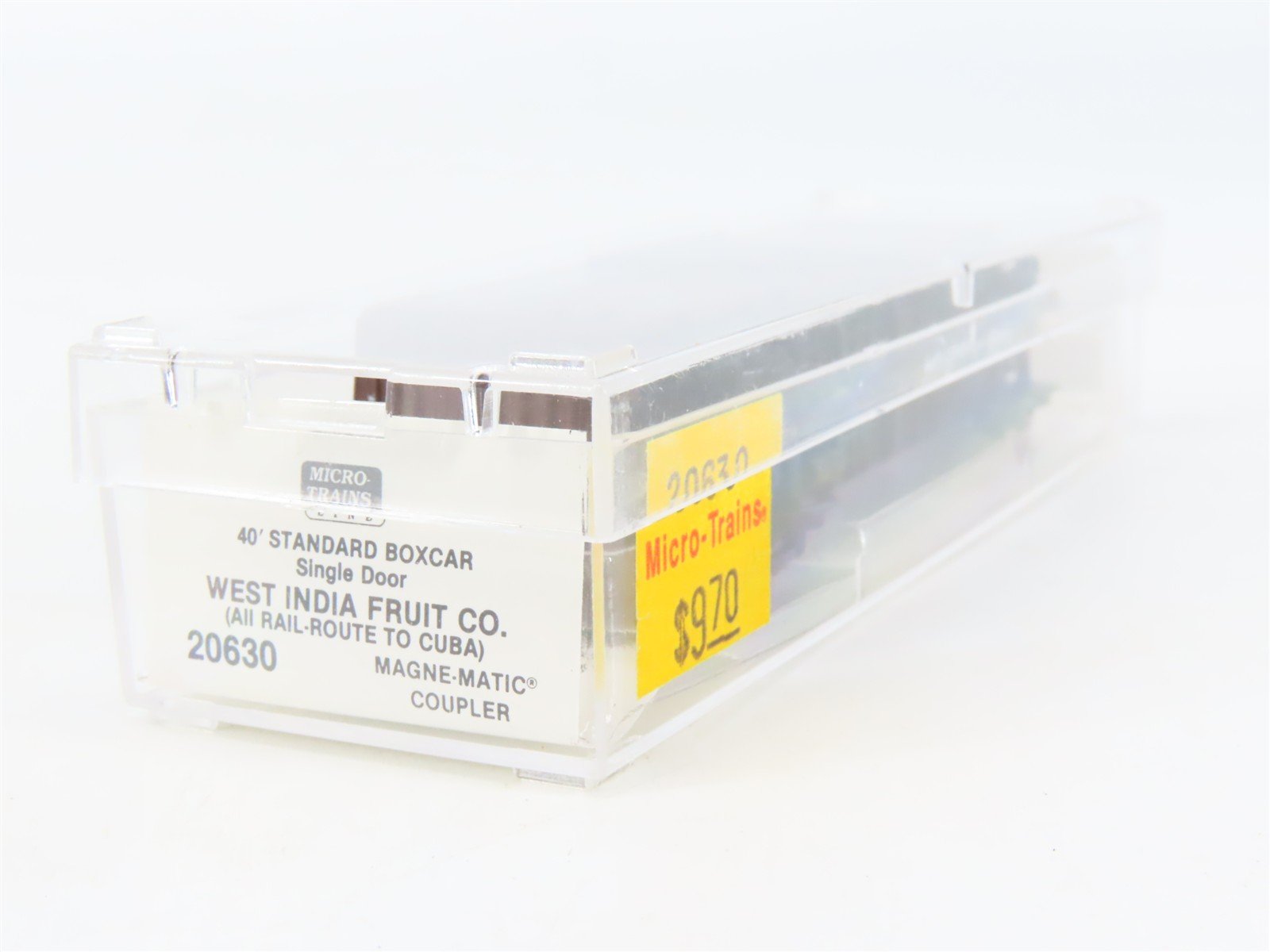 N Scale Micro-Trains MTL 20630 WIF West India Fruit Co. 40' Boxcar #101
